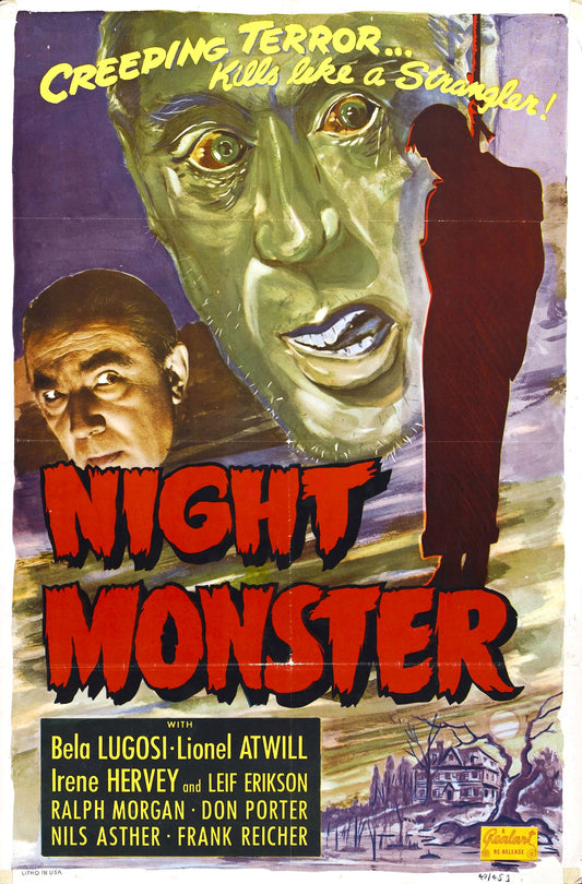 Night Monster 1942 03 Movie Magnet