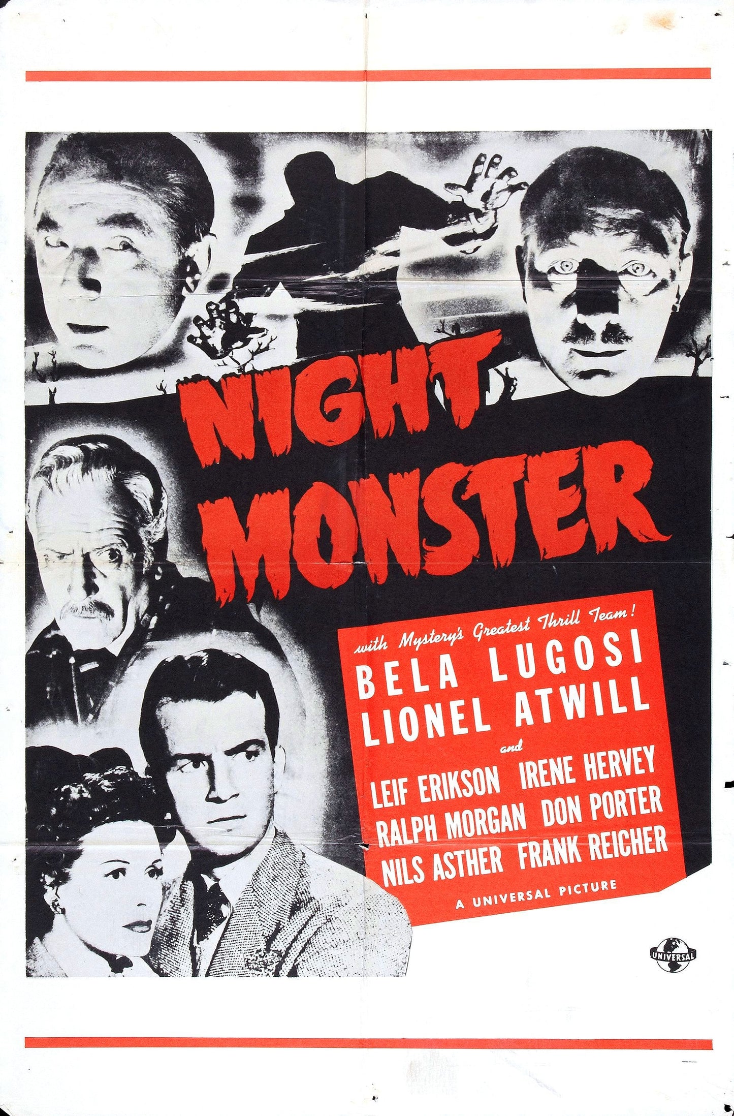 Night Monster 1942 04 Movie Magnet