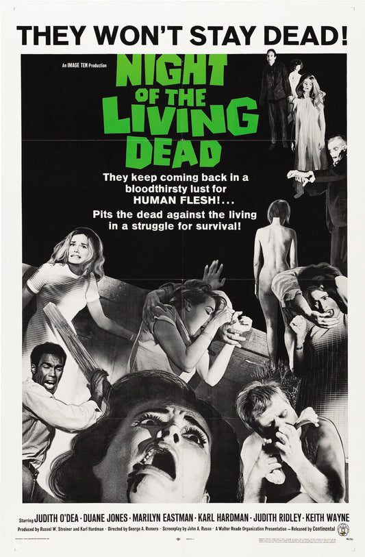 Night Of Living Dead 1968 01 Movie Magnet