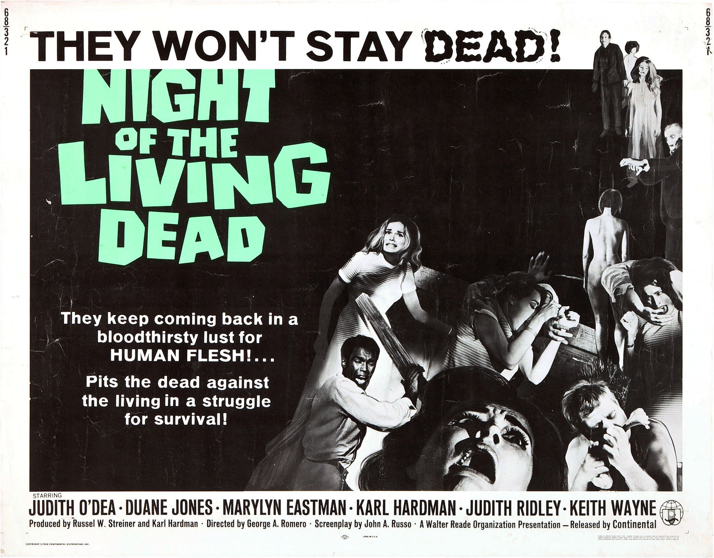 Night Of Living Dead 1968 06 Movie Magnet