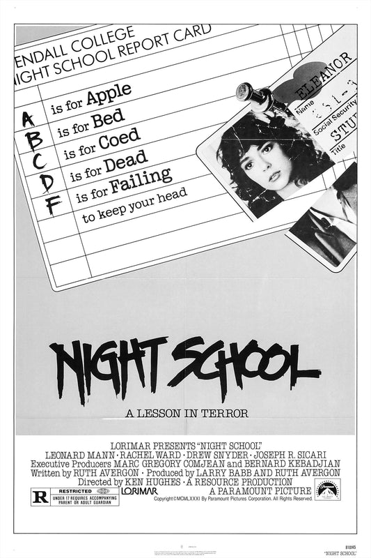 Night School (1981) Movie Magnet
