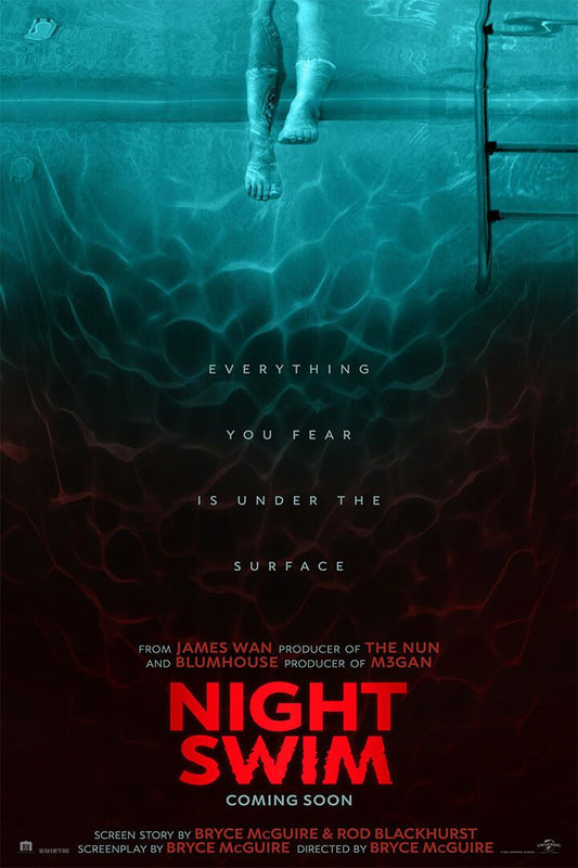Night Swim Horror Thriller Movie Cinema Jigsaw Puzzle