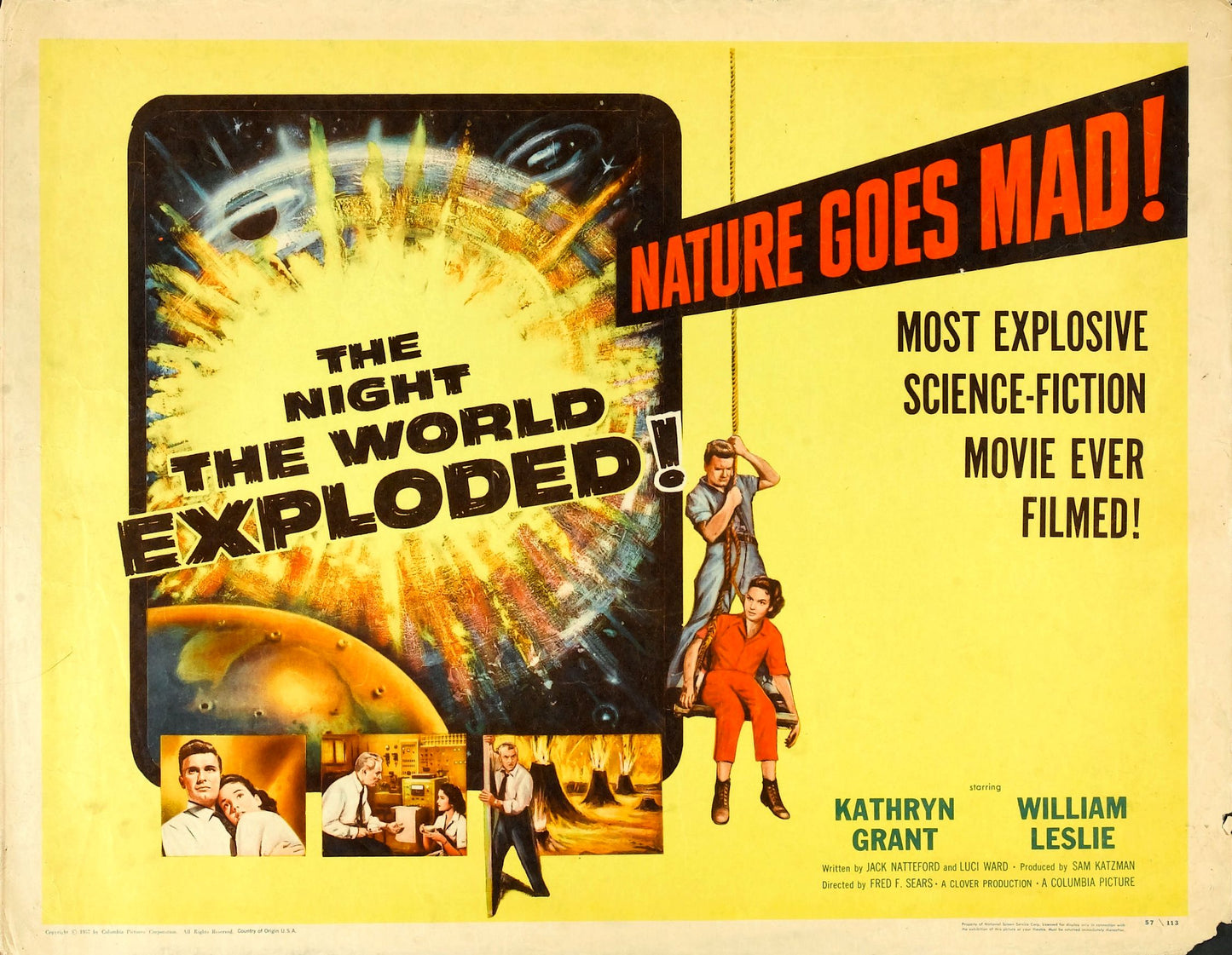 Night World Exploded 02 Movie Magnet