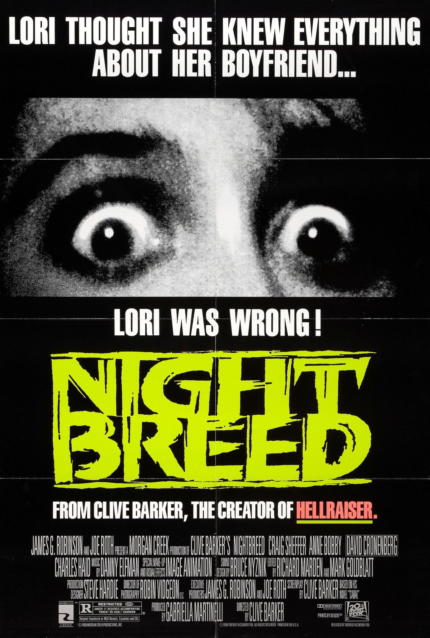 Nightbreed 01 Movie Magnet