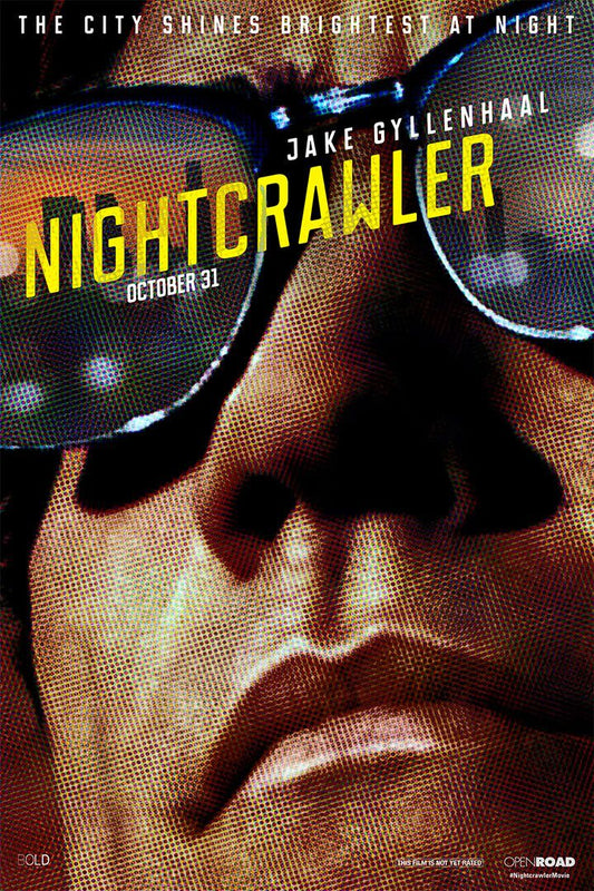 Nightcrawler 2014 Classic Movie Jake Gyllenhaal Crime Jigsaw Puzzle