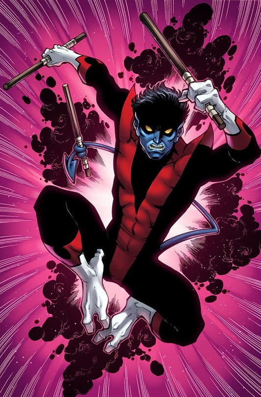Nightcrawler Action Pose Print Poster