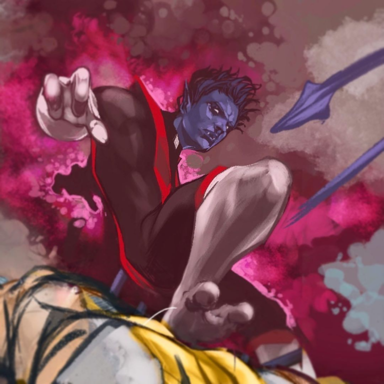 Nightcrawler Action Pose 845 Jigsaw Puzzle