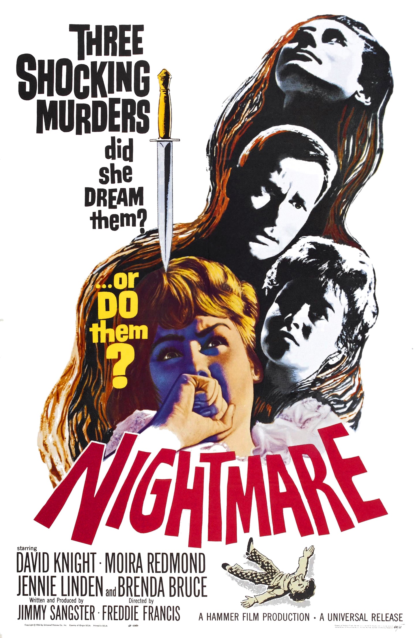 Nightmare 1964 01 Movie Magnet