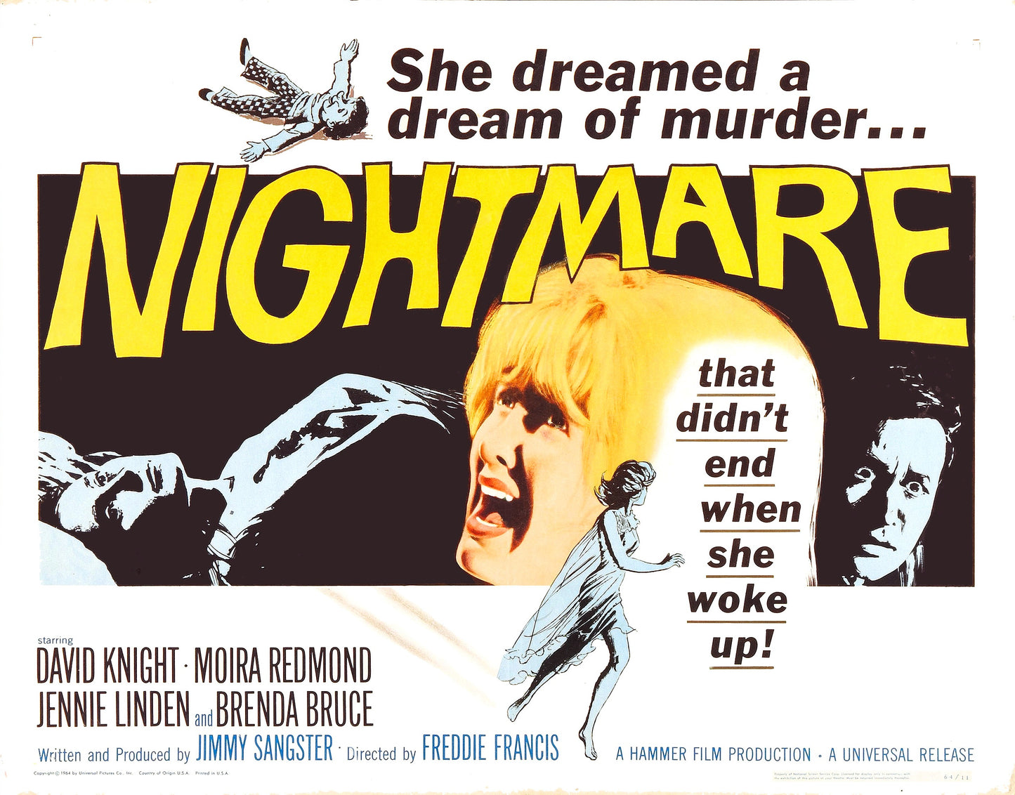 Nightmare 1964 02 Movie Magnet