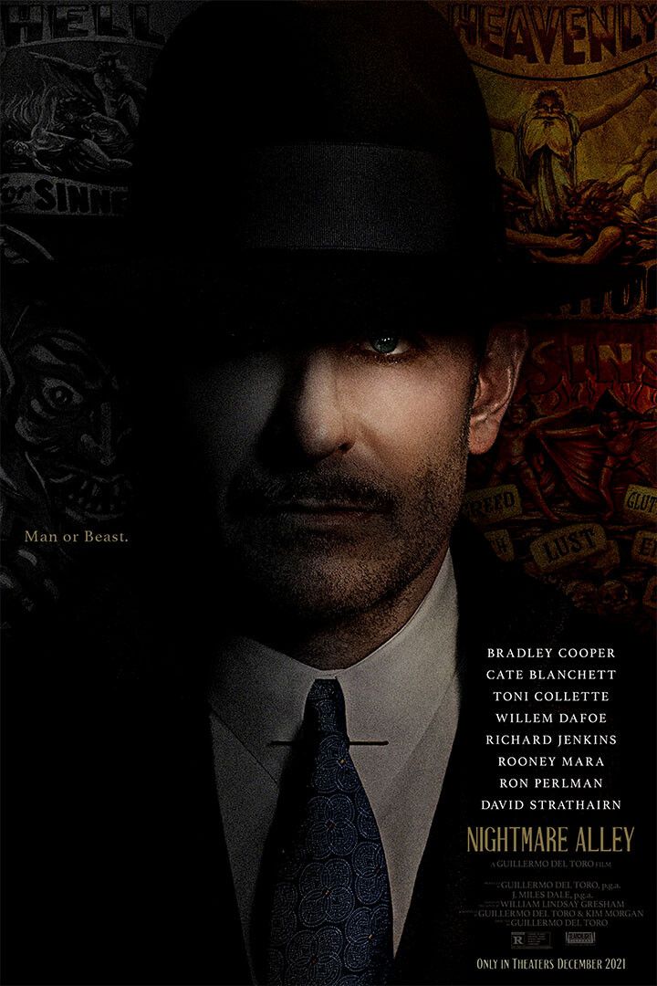 Nightmare Alley Movie Crime Drama Thriller Print Jigsaw Puzzle