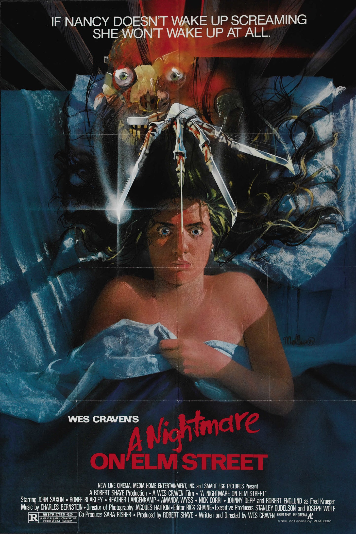 Nightmare On Elm Street 1 01 Movie Keychain