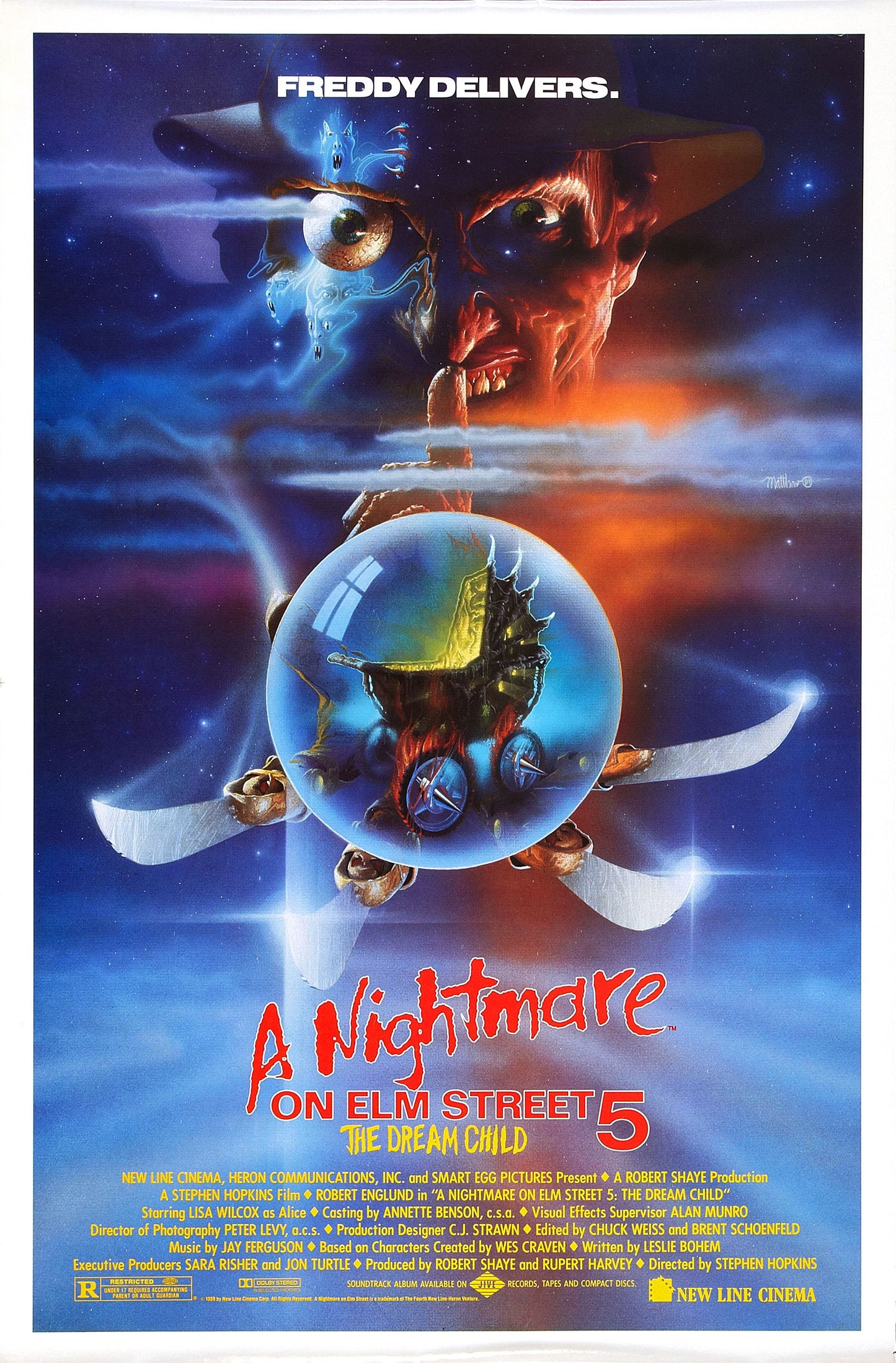 Nightmare On Elm Street 5 01 Movie Magnet