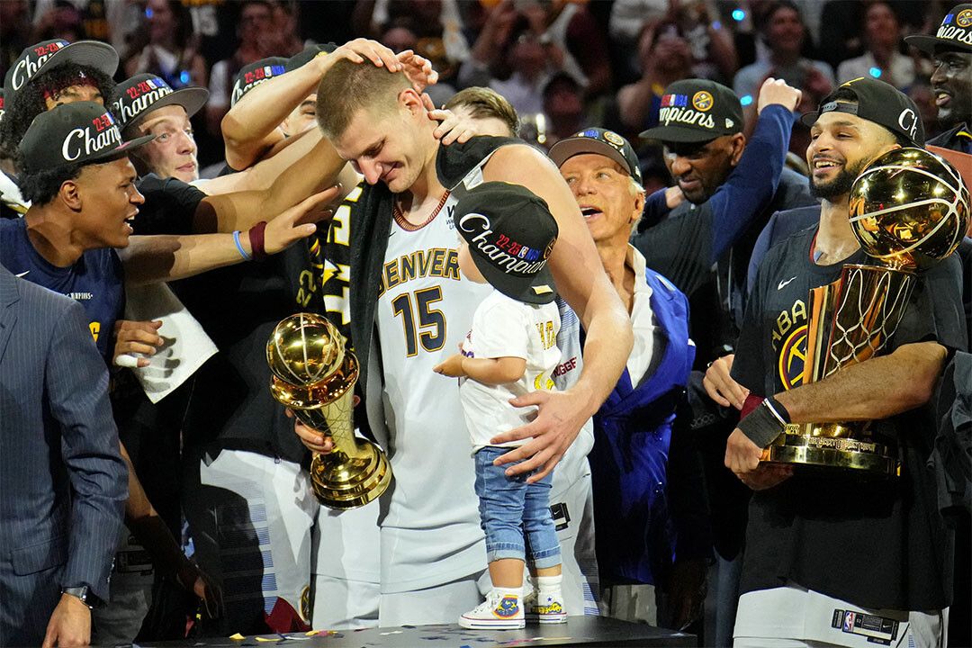 Nikola Jokic Athlete 15 Denver Nuggets Basketball Team Jigsaw Puzzle