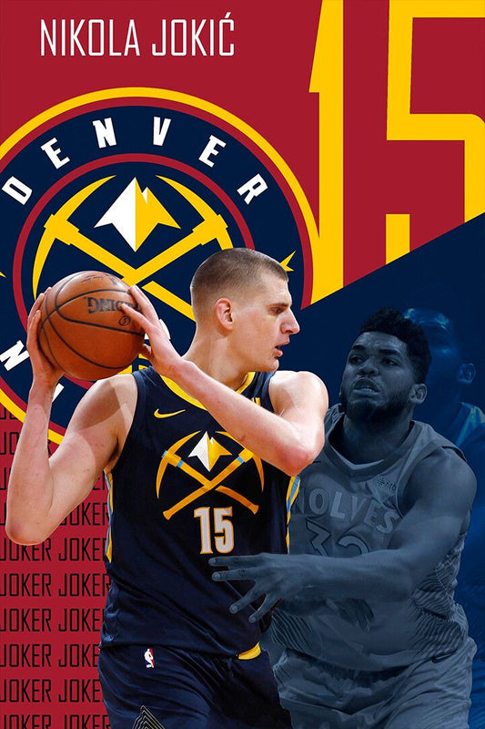 Nikola Jokic Denver Basketball Star Jigsaw Puzzle
