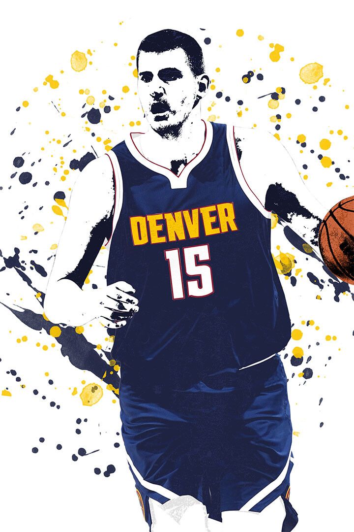 Nikola Jokic Denver Nuggets Basketball Player Jigsaw Puzzle