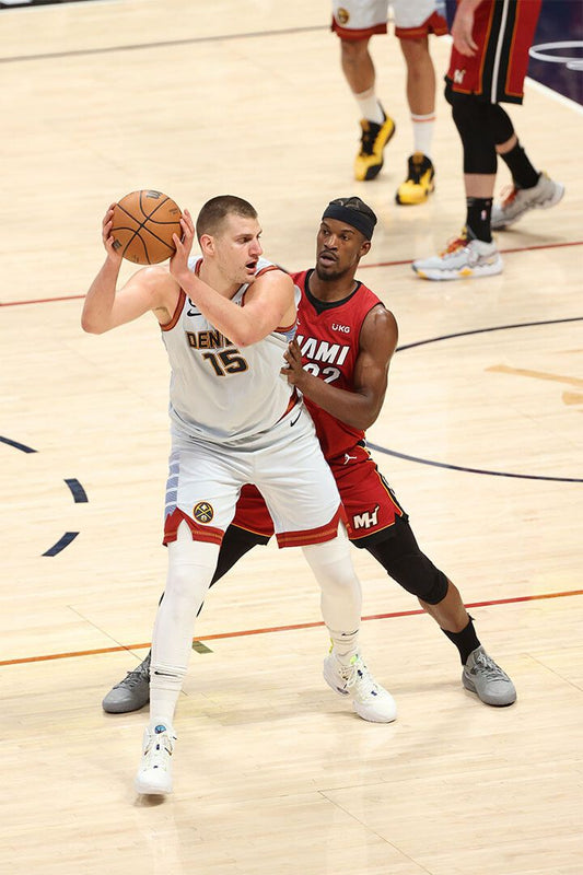 Nikola Jokic In The Match Basketballer Denver Nuggets Team Jigsaw Puzzle