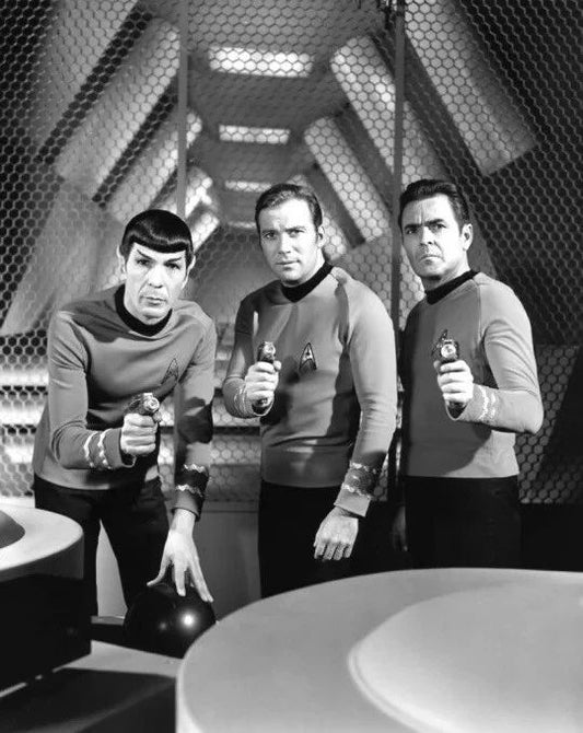 Nimoy Shatner Doohan Star Trek Classic Tv Show Poster Picture Photo Print