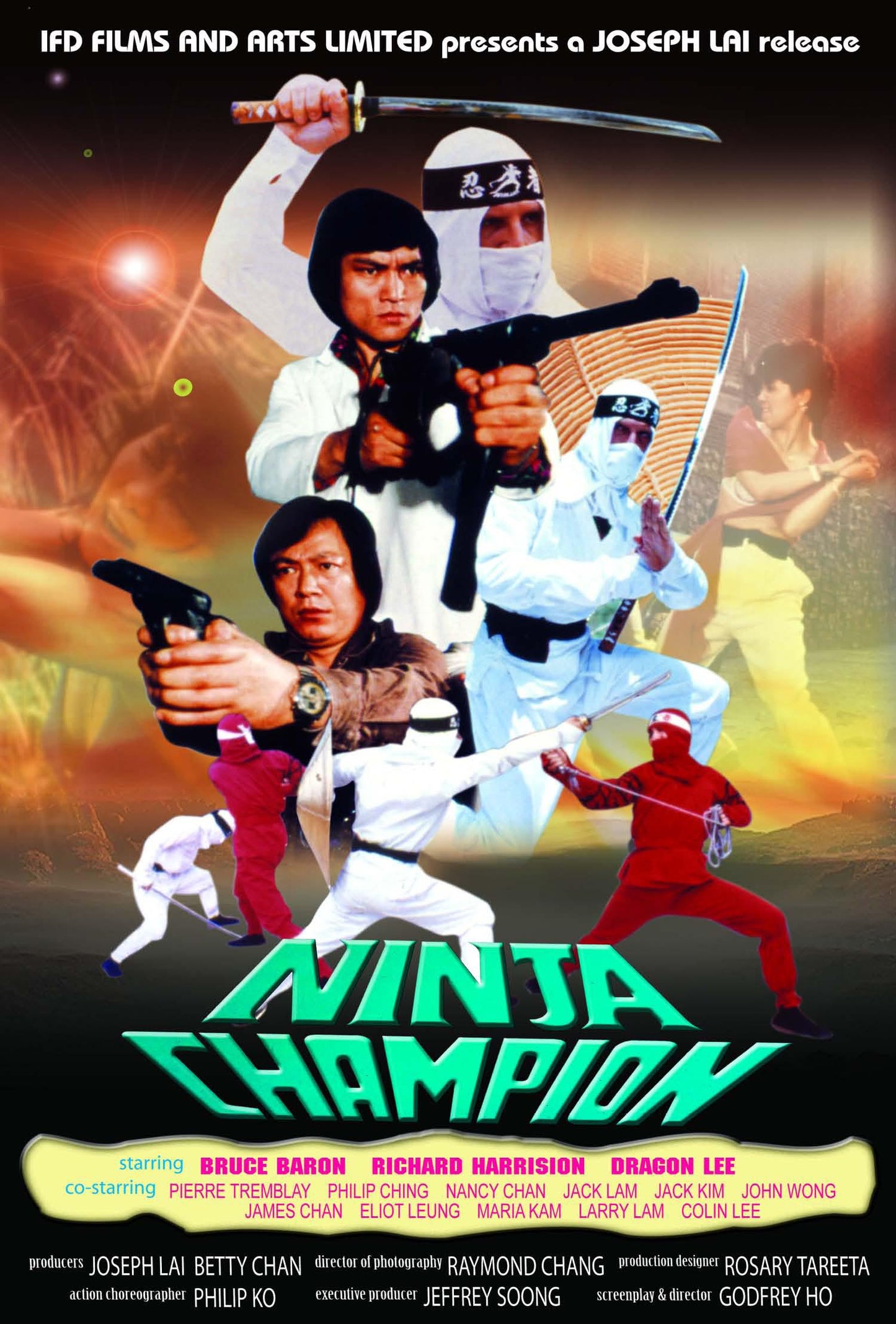 Ninja Champion 01 Movie Magnet