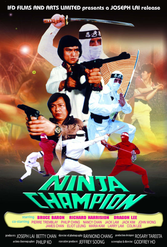 Ninja Champion 01 Movie Magnet