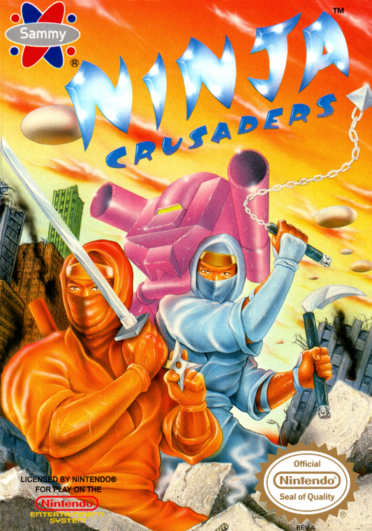 Ninja Crusaders (Usa) Nes Print Poster