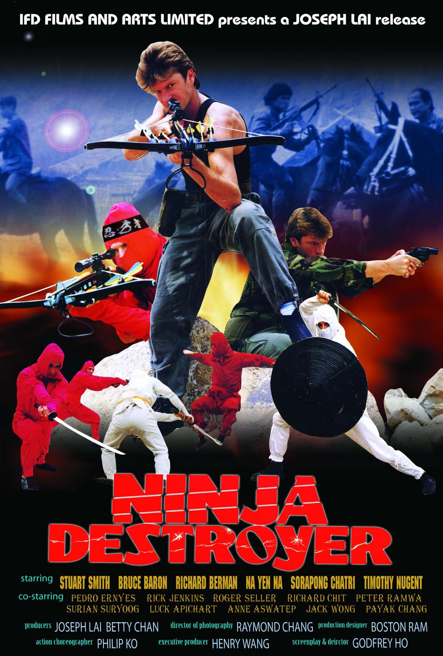 Ninja Destroyer 01 Movie Magnet