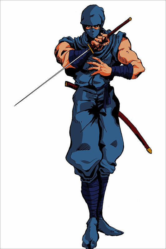 Ninja Gaiden Action Video Game Series Decor Wall Art Jigsaw Puzzle