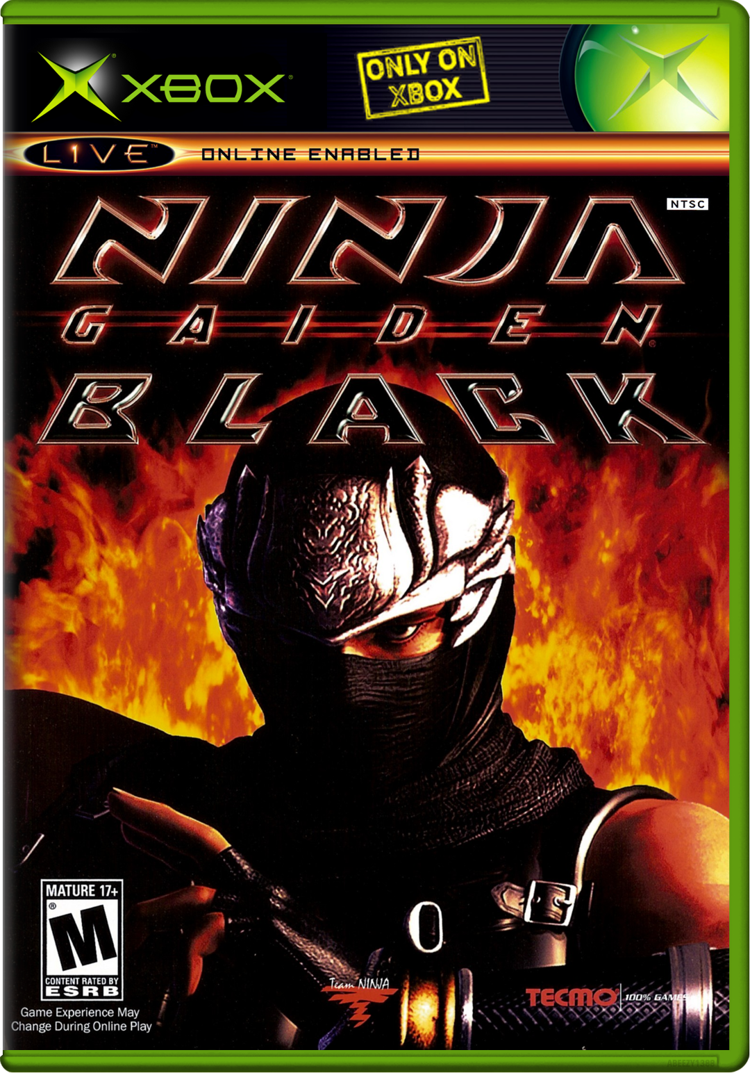 Ninja Gaiden Black Xbox Print Poster