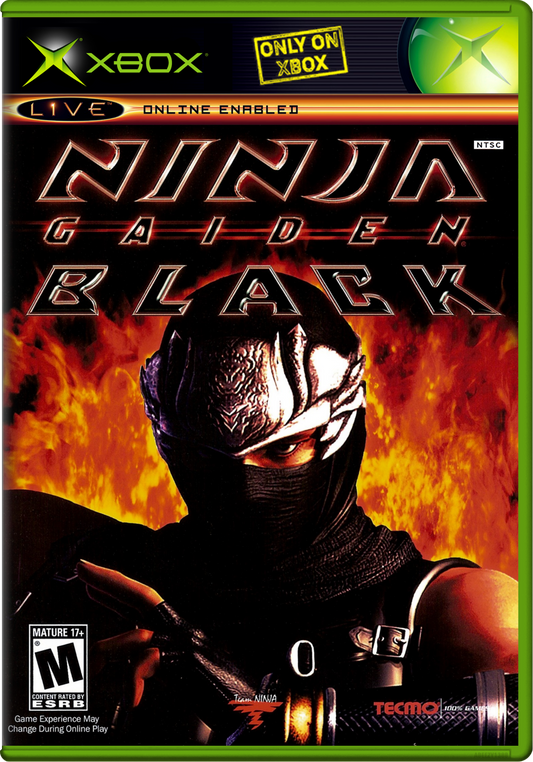 Ninja Gaiden Black Xbox Print Poster