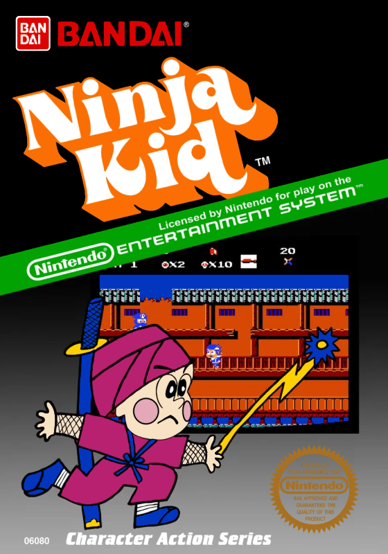 Ninja Kid (Usa) Nes Print Poster