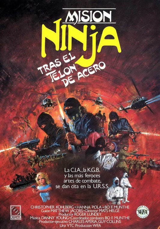 Ninja Mission 01 Movie Magnet