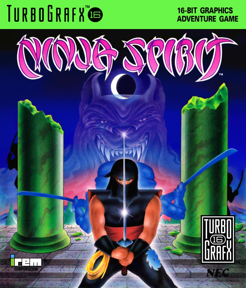 Ninja Spirit Turbografx 16 Print Poster