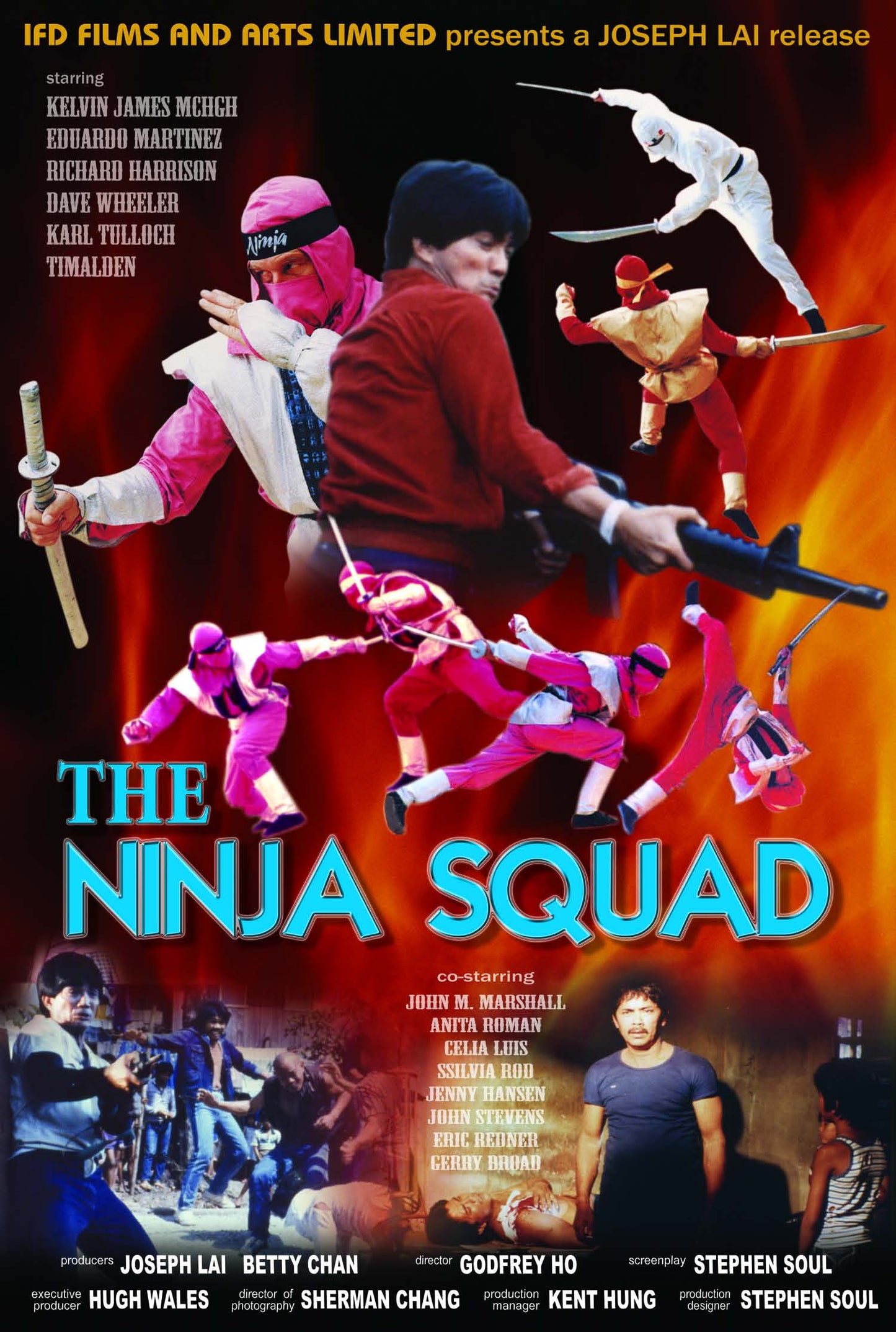 Ninja Squad 01 Movie Magnet