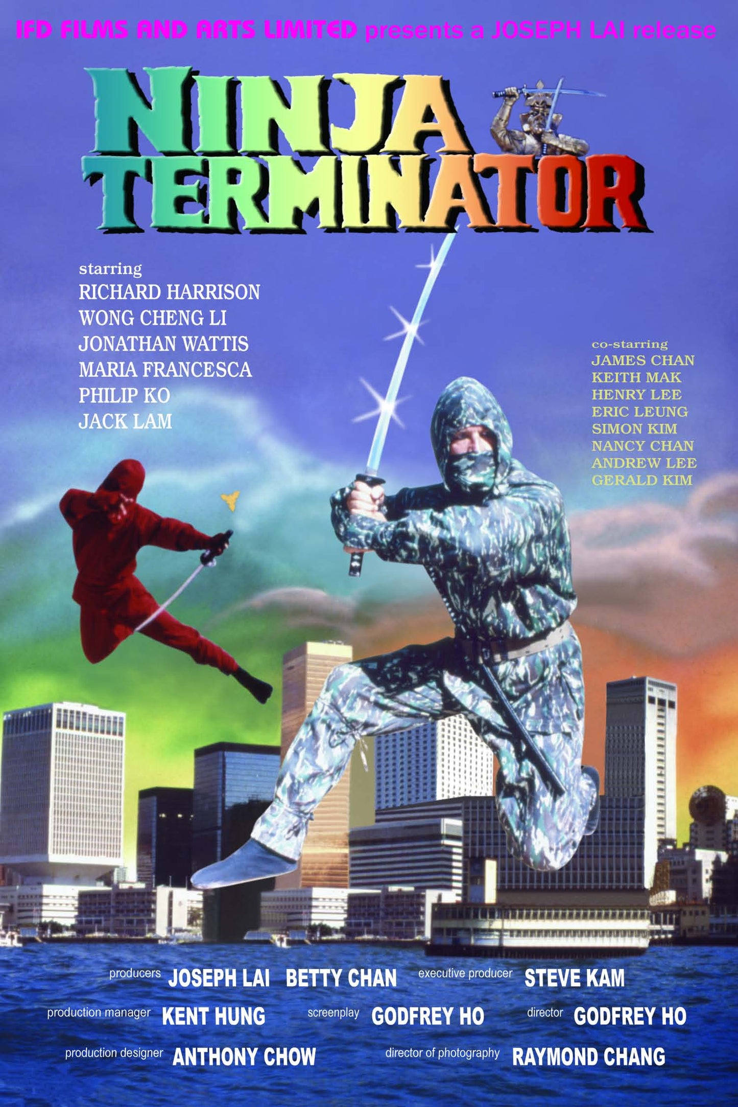 Ninja Terminator 01 Movie Magnet