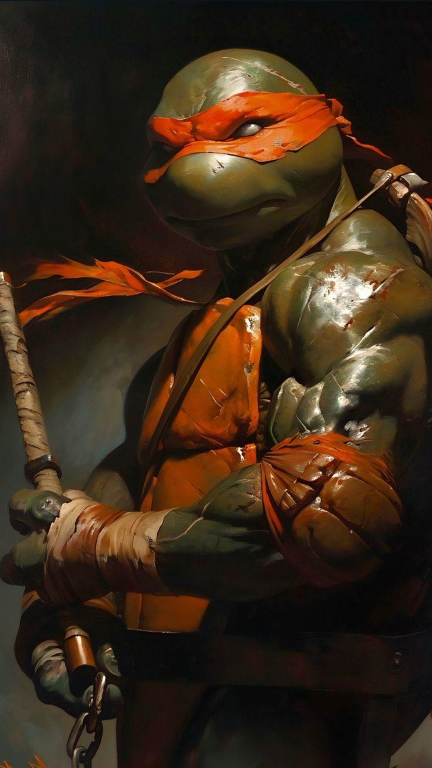 Ninja Turtle 9569 Print Poster