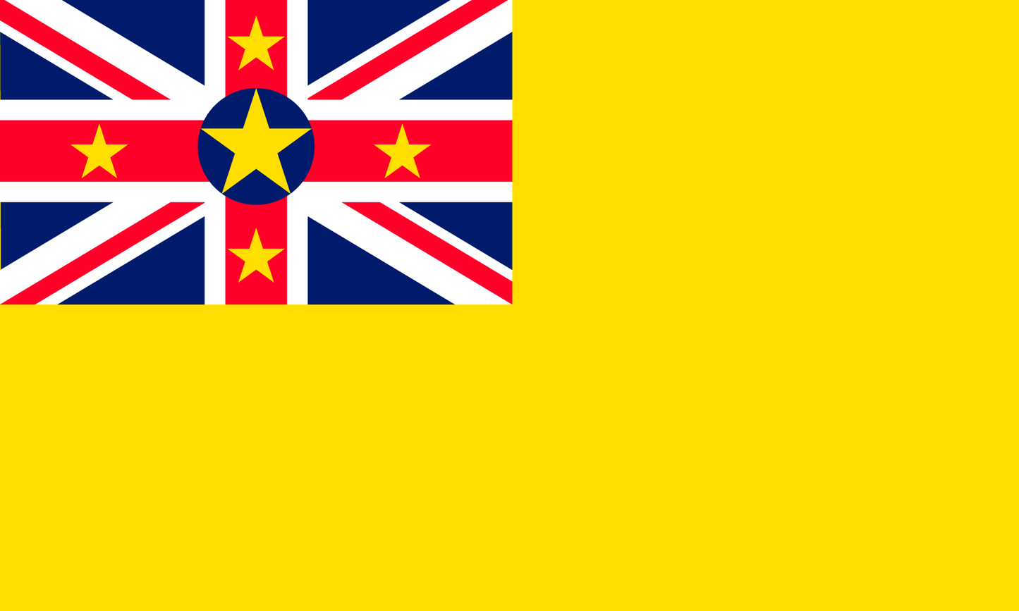 Niue Flag Keychain
