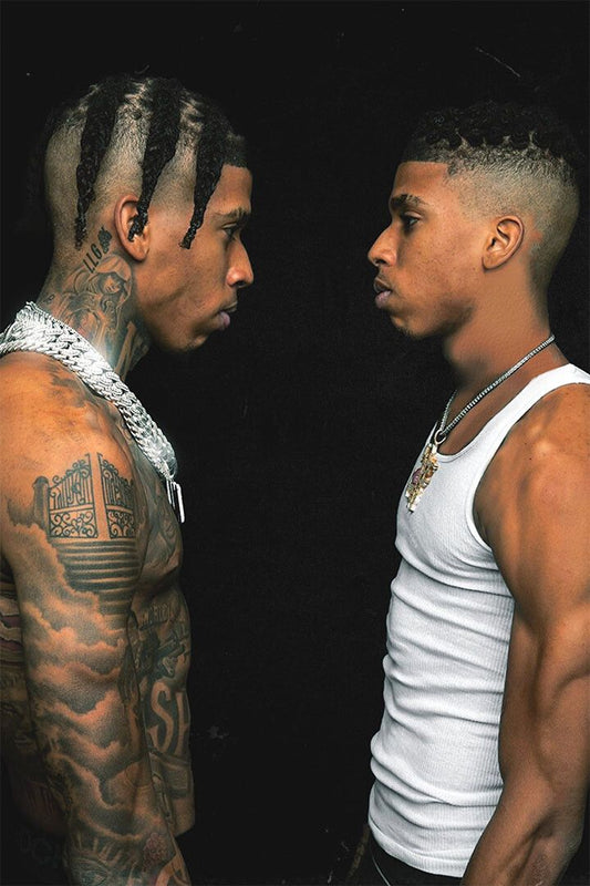Nle Choppa Me Vs Me Music Album Painting Jigsaw Puzzle