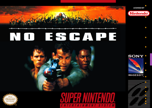 No Escape (Usa) Snes Print Poster