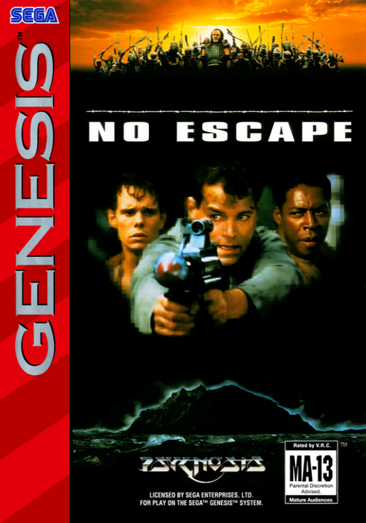 No Escape (Usa) Genesis Print Poster