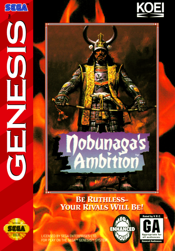 Nobunaga S Ambition (Usa) Genesis Print Poster