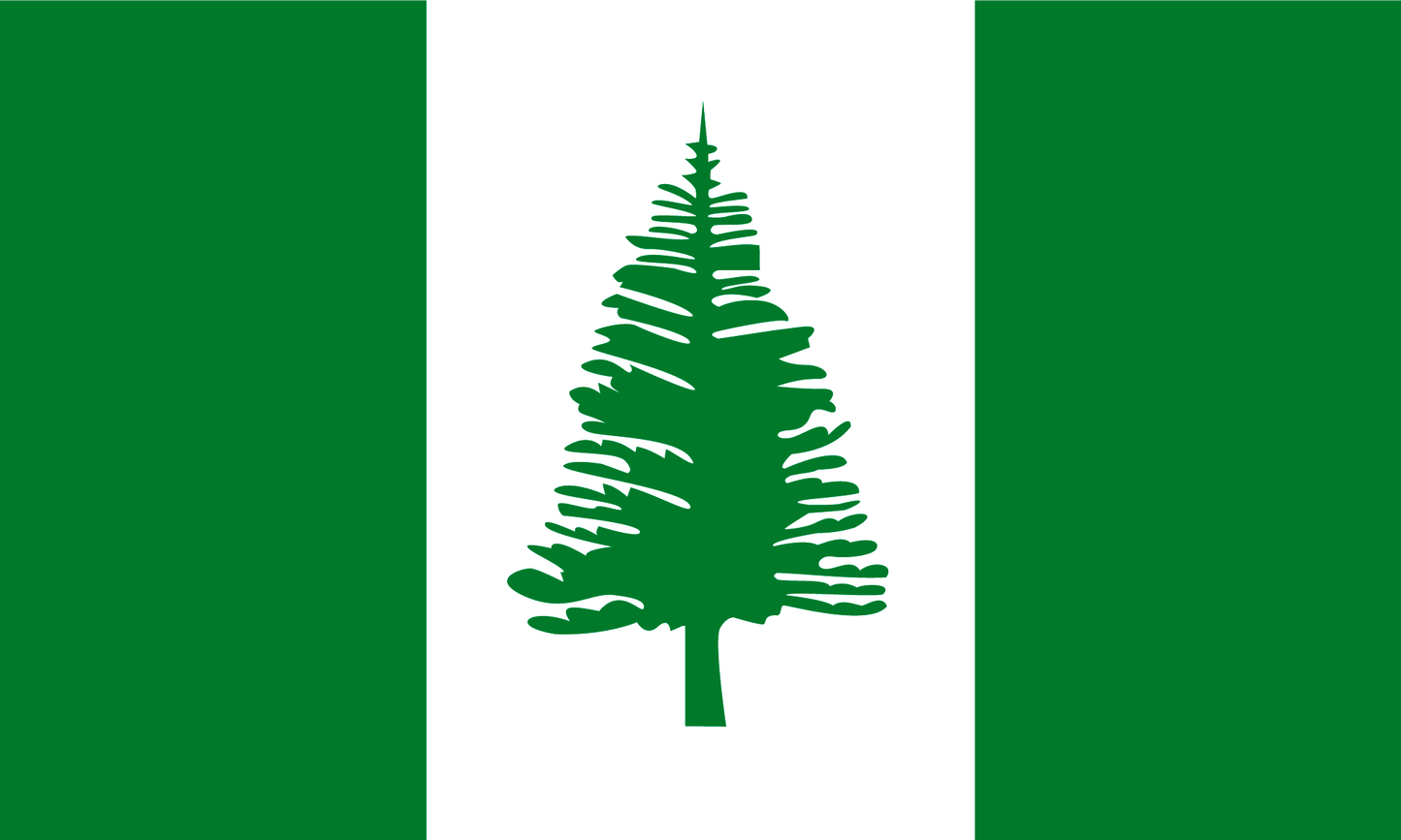 Norfolk Island Flag Keychain