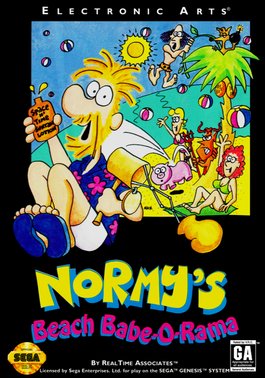 Normy S Beach Babe O Rama (Usa) Genesis Print Poster