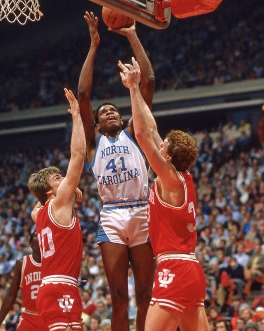 North Carolina Tar Heels Sam Perkins Glossy Magnet Basketball Magnet 2