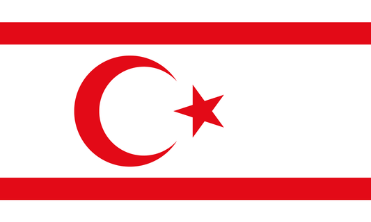 Northern Cyprus Flag Keychain