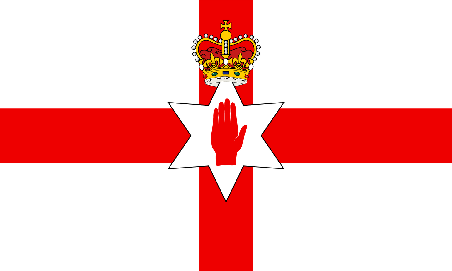 Northern Ireland Flag Print Poster