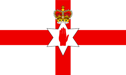 Northern Ireland Flag Keychain