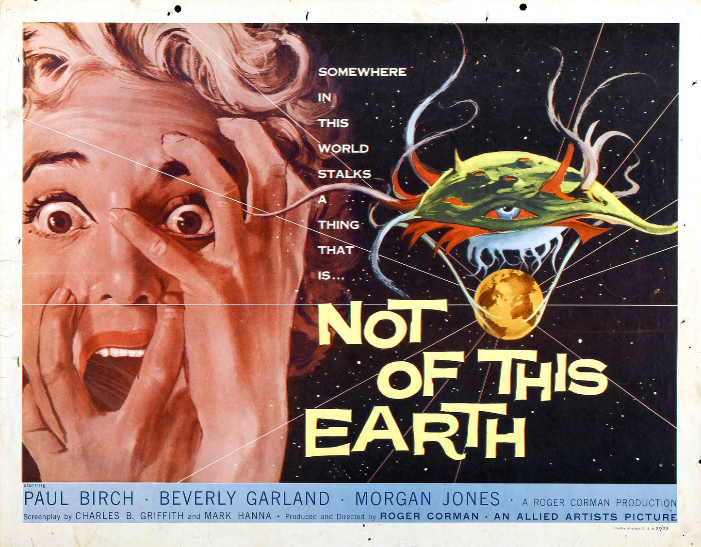 Not Of This Earth 02 Movie Magnet