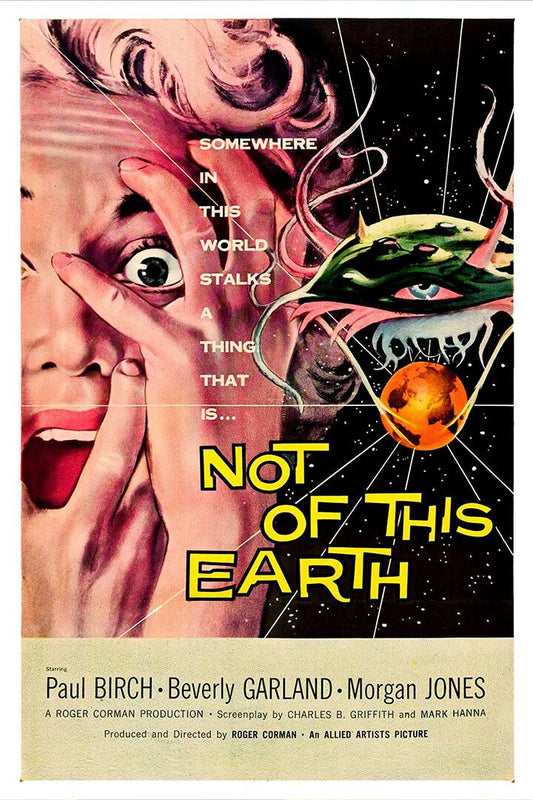Not Of This Earth Movie Horror Science Fiction Action Jigsaw Puzzle