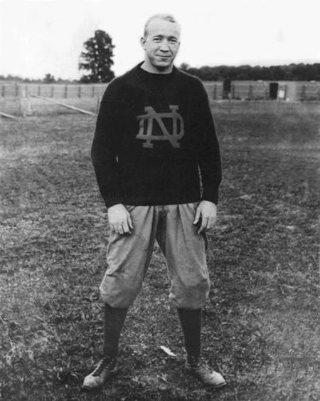 Notre Dame Knute Rockne Glossy Magnet Ncaa College Print Glossy Magnet