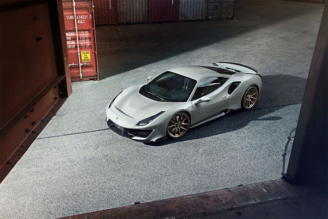 Novitec Ferrari 488 Pista Car Desing Modified Jigsaw Puzzle