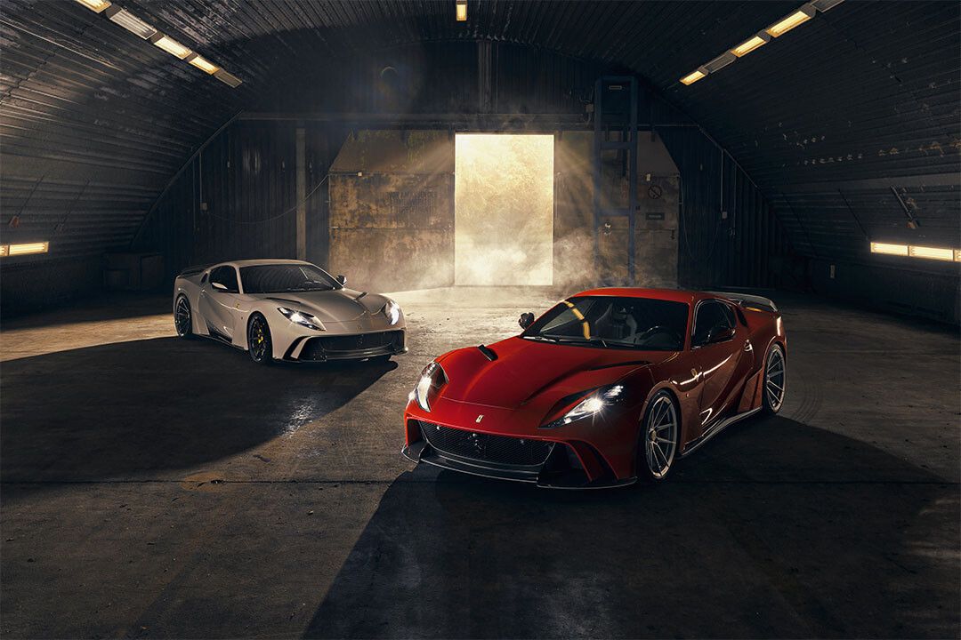 Novitec Ferrari 812 Superfast N Largo Sports Car Jigsaw Puzzle